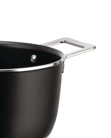 Каструля з двома ручками 20 см, Чорна Pots & Pans Alessi