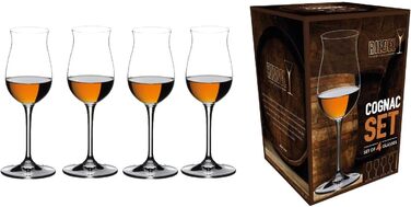 Набір із 4 келихів для коньяку 0,18 л, Cognac Set Riedel