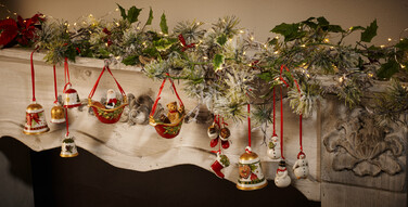 Набір ялинкових прикрас, 3 предмета Санти 9 см Nostalgic Ornaments Villeroy & Boch