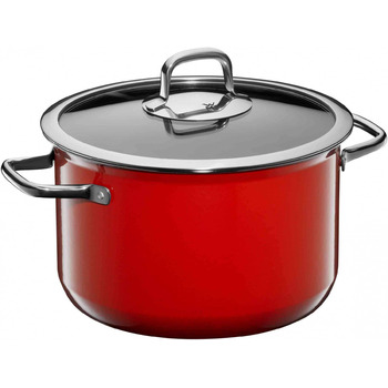 Каструля 24 см / 5,9 л Red Compact Fusiontec WMF