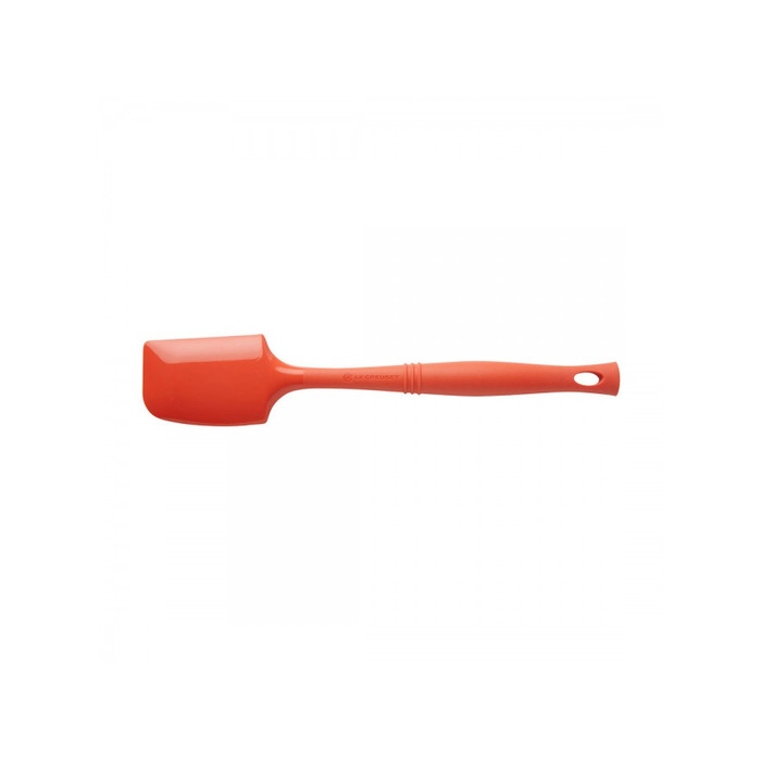 Лопатка-скребок силіконова 33 см, помаранчева Flame Le Creuset