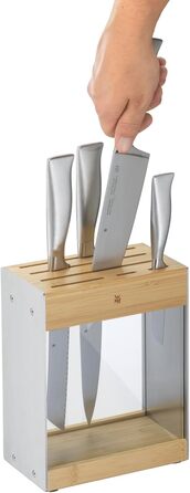 Блок для ножів прозорий Flextec Bamboo WMF