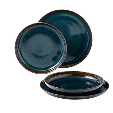 Набір столового посуду на 2 персони, 4 предмета Denim Crafted Villeroy & Boch