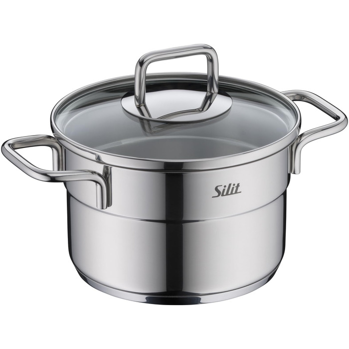Міні-каструля 14 см зі скляною кришкою Extra Cook Mini Silit