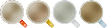 Набір із 4 кухлів 350 мл, різнокольоровий Elements Le Creuset