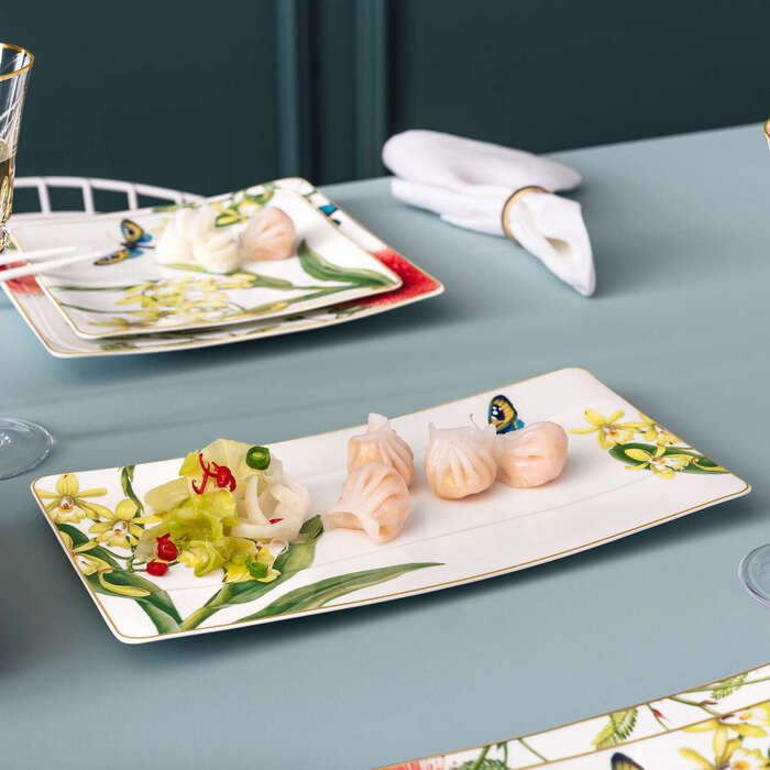 Тарілка для закусок Amazonia Villeroy & Boch 34,7 x 17,8 см