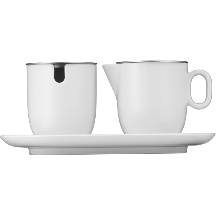 Цукорниця і молочник з підстаканником, набір 3 предмети Barista WMF
