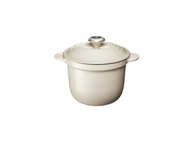 Каструля / жаровня 18 см з кришкою, бежева Every Creme Le Creuset