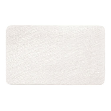 Тарелка 28 х 17 см White Manufacture Rock Blanc Villeroy & Boch