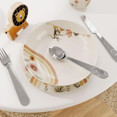 Дитячі столові прибори 4 предмети, нержавіюча сталь Boho Kids Villeroy & Boch