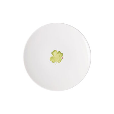 Тарілка для сніданку 21 см Чотирилисник With Love Villeroy & Boch