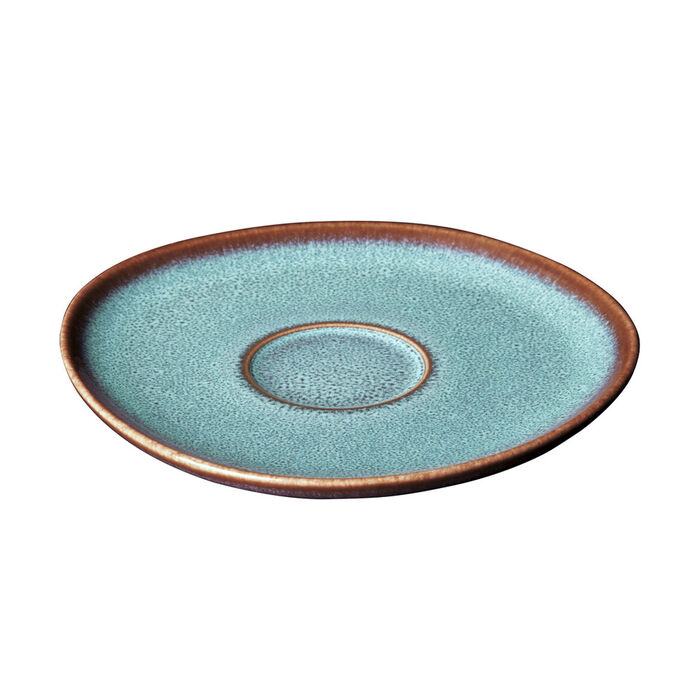 Блюдце 15,5 см бежеве / бірюзове Lave Villeroy & Boch