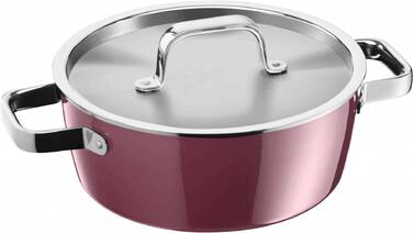 Каструля 22 см рожевий кварц Fusiontec Aromatic WMF
