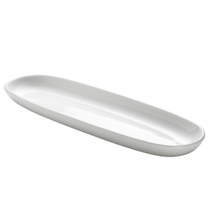 Тарілка для багету Maxwell Williams WHITE BASICS ROUND порцелянова, 40 х 12,5 см