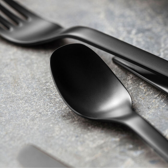 Набір столових приборів 20 предметів Black Manufacture Rock Villeroy & Boch