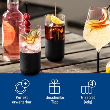 Набір келихів для лонгдрінків 4 шт 300 мл  Manufacture Rock Villeroy & Boch