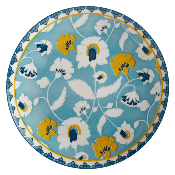 Тарелка обеденная Maxwell & Williams RHAPSODY TEAL, фарфор, диам. 20 см