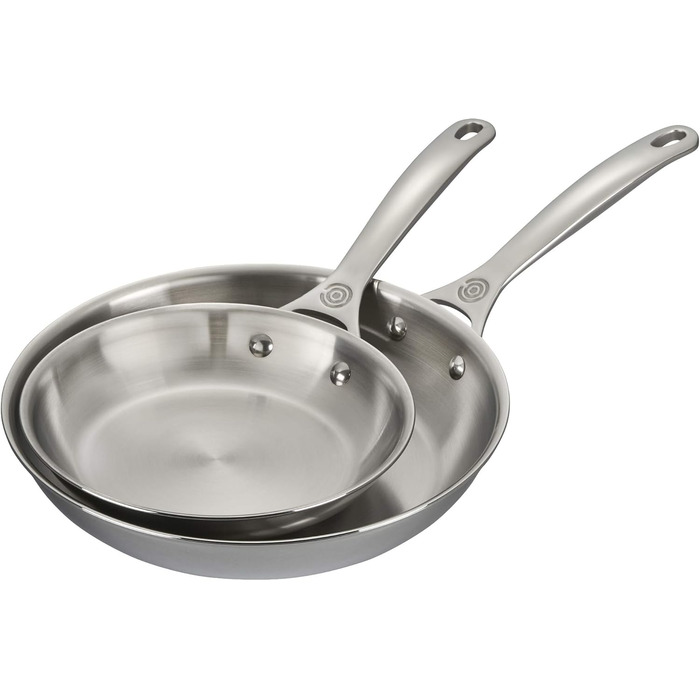 Набор сковород 20 и 26 см, 2 предмета, нержавеющая сталь Le Creuset