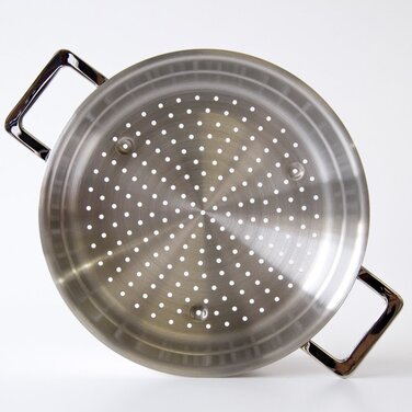 Парова вставка 24 см металік Pots Pans Alessi