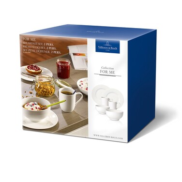 Набір посуду для сніданку на 2 персони For Me Villeroy & Boch
