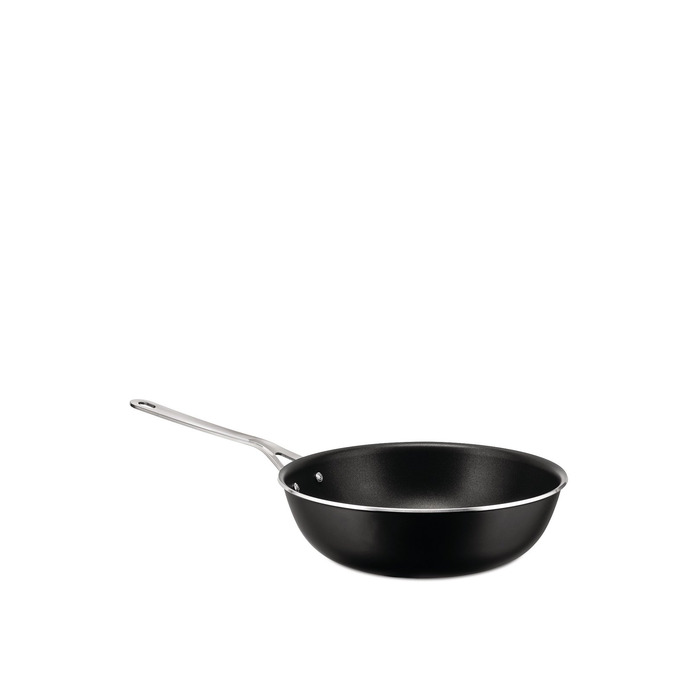 Сковорода глибока 28 см, Чорна Pots & Pans Alessi