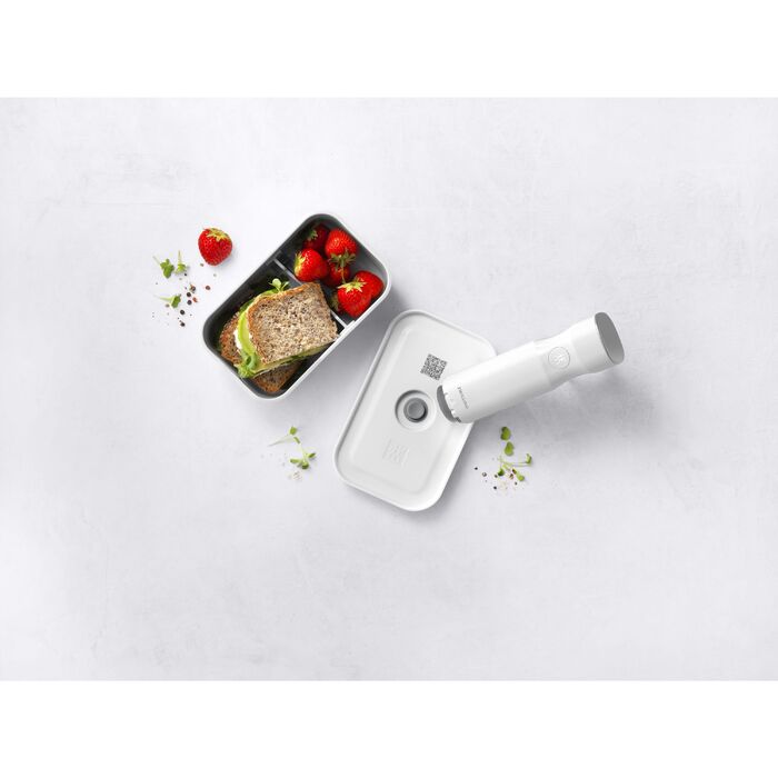 Ланч-бокс вакуумний M, біло-сірий Fresh & Save Zwilling