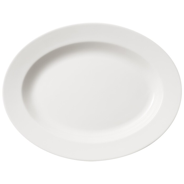 Блюдо овальне 34 см Twist White Villeroy & Boch