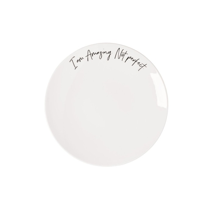 Тарілка для сніданку "I am Amazing not perfect" 21 см Statement Villeroy & Boch