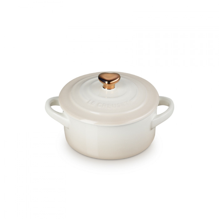 Міні-кокотниця з кришкою 0,25 л Heart Le Creuset