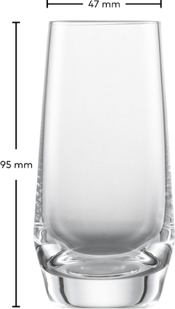 Чарка для шнапсу 94 мл, набір 4 предмети Pure Zwiesel Glas