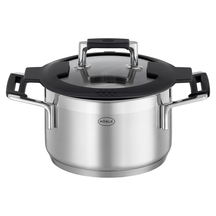 Каструля 16 см з кришкою Silence PRO Rosle