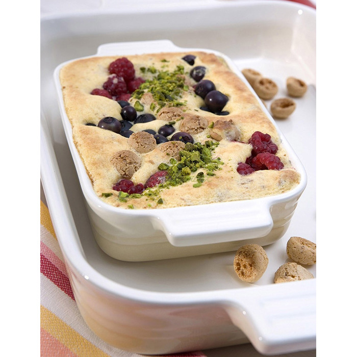 Блюдо для запікання 32х25 см Meringue Le Creuset