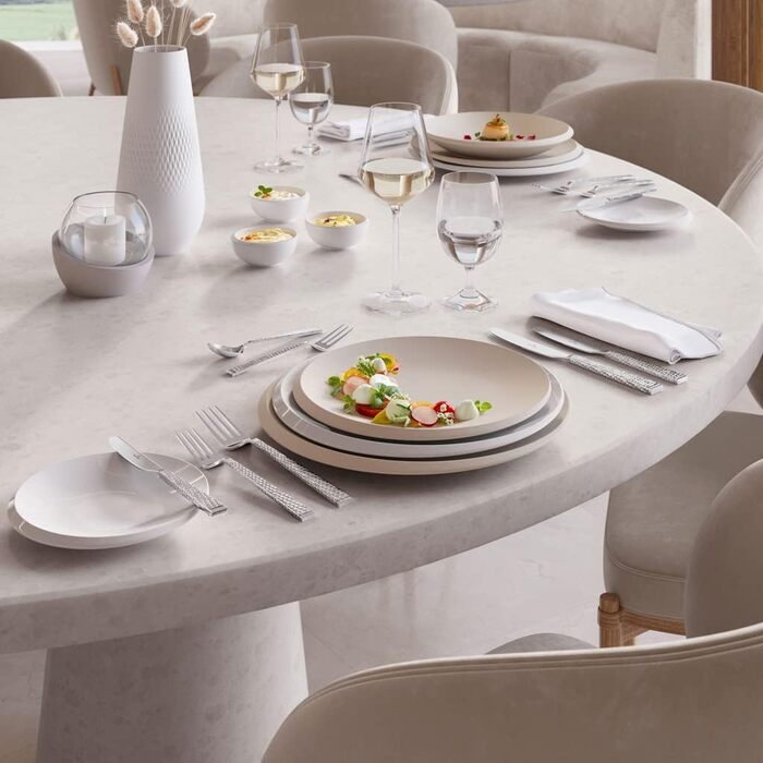 Обідня тарілка 27 см, біла NewMoon Villeroy & Boch