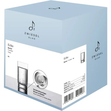 Склянка для води, набір 4 предметів, Echo Zwiesel Glas