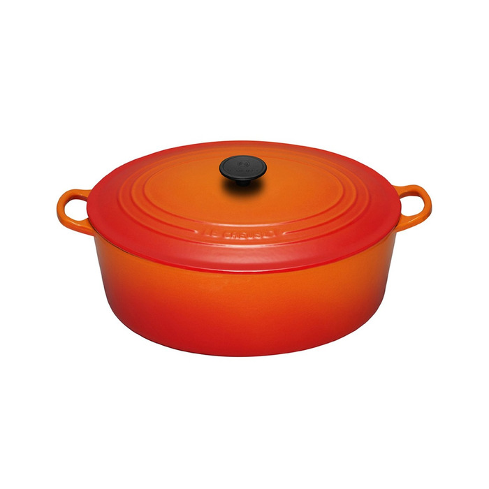 Гусятница / жаровня 27 см, помаранчевий Le Creuset