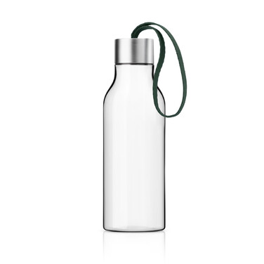 Пляшка 0,5 л прозора / блакитна Trinkflasche Eva Solo