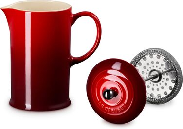 Френч-прес 0,8 л, вишневий Le Creuset