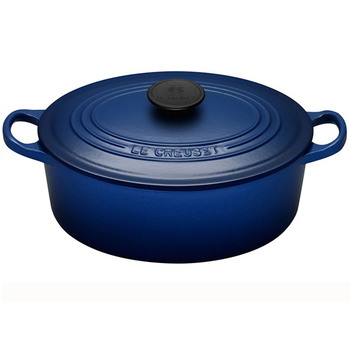 Гусятница / жаровня 29 см, синя Le Creuset