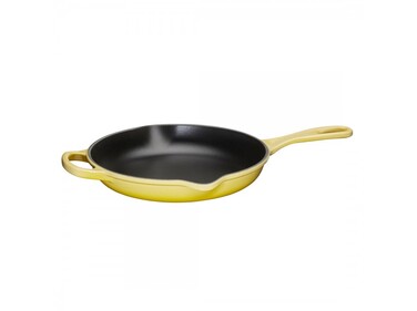 Сковорода чавунна 23 см, жовта Le Creuset
