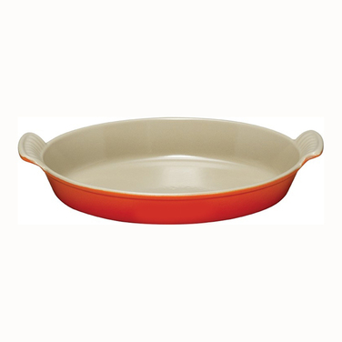 Блюдо овальне для запікання 20 см, помаранчеве Le Creuset