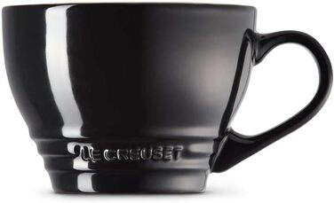 Керамічний кухоль Le Creuset, 0,35 л, 70302351700002 (чорний глянцевий, 400 мл)