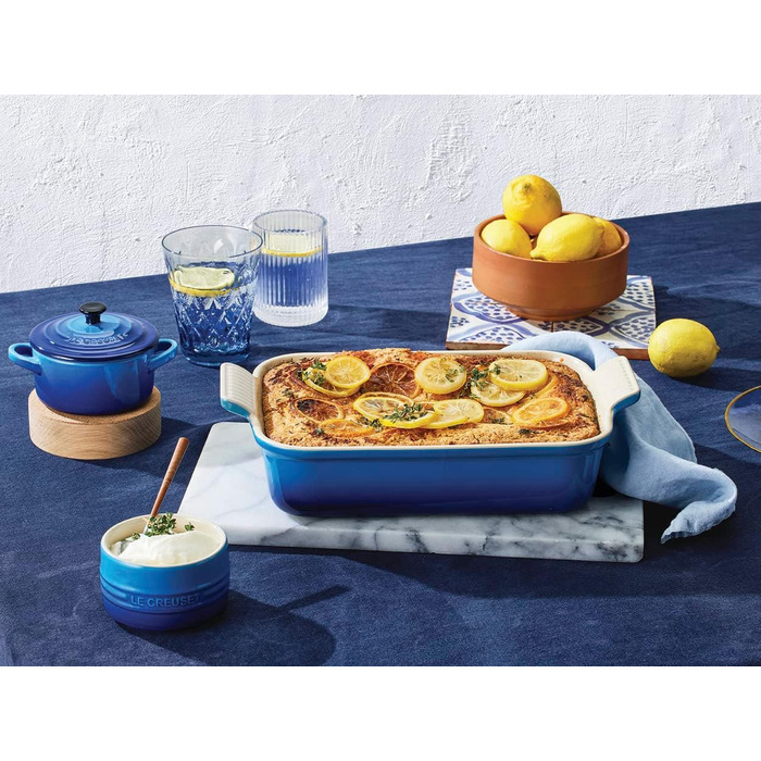 Форма для запікання прямокутна 4 л 32 см Azure Le Creuset
