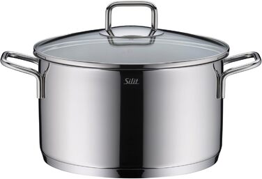 Каструля 24 см зі скляною кришкою Extra Cook Silit