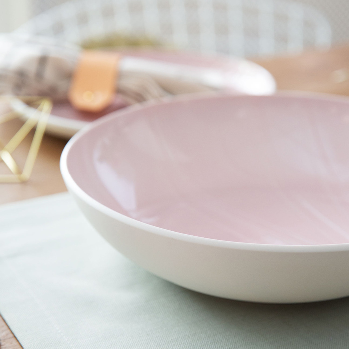 Тарілка сервірувальна глибока рожева 26 см Its my match Villeroy & Boch