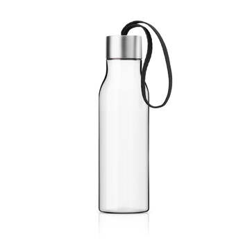 Пляшка 0,5 л прозора / чорна Trinkflasche Eva Solo