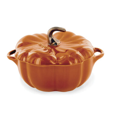 Каструля / жаровня в формі гарбуза 13 см керамічна Burnt Orange Staub