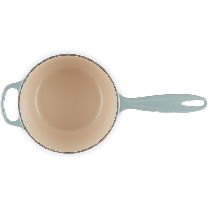 Чугунный сотейник 2 л с крышкой, Морская соль Signature Le Creuset