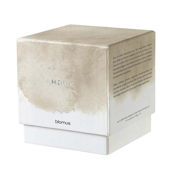 Свічка ароматична 10x11 см Mora Marble moonbeam Frable Blomus