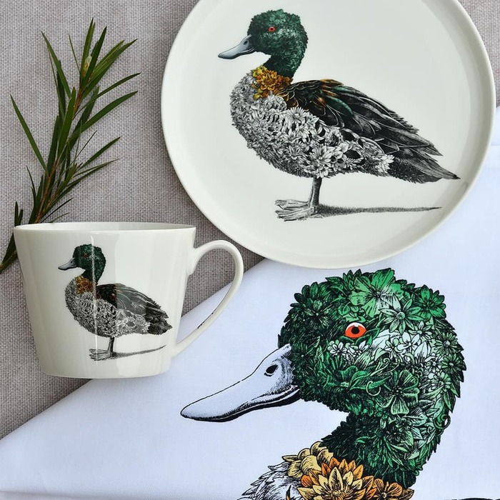 Кухоль для чаю Maxwell Williams Duck Wren MARINI FERLAZZO, фарфор, 13 х 10,5 х 8,5 см, 450 мл