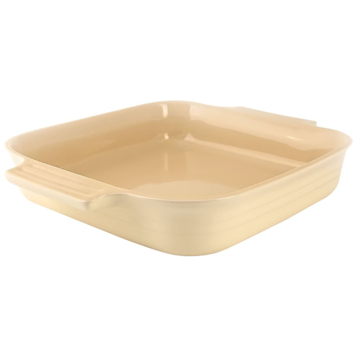 Блюдо квадратне 23 см, бежевий Le Creuset
